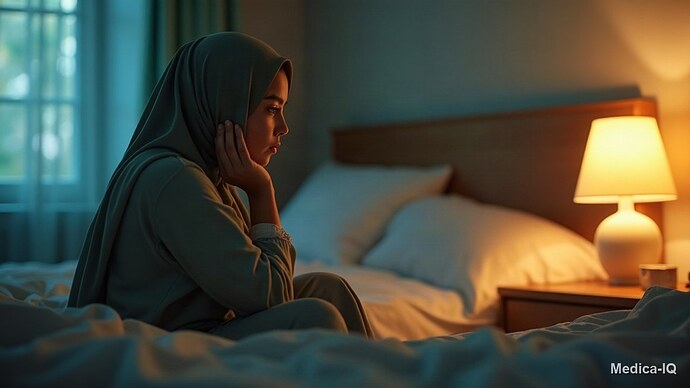 Illustration: Insomnia and Women