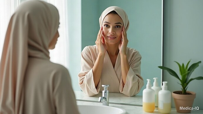 Illustration: skincare for different skin types