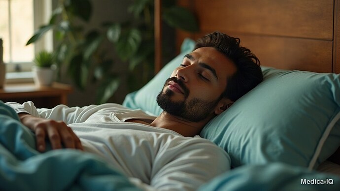 وێنە: خەوتن بە دەم کراوەوە