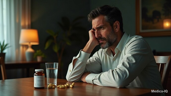 Illustration: combining melatonin and alcohol