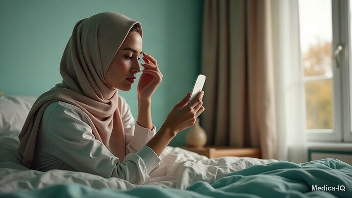 وێنە: بە هەڵە لەگەڵ لینزی چاو خەوتن