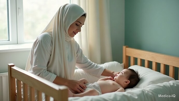 وێنە: خەوی منداڵی ساوا