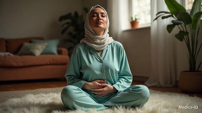 وێنە: تمارینی ئارامبوونەوە پێش خەوتن