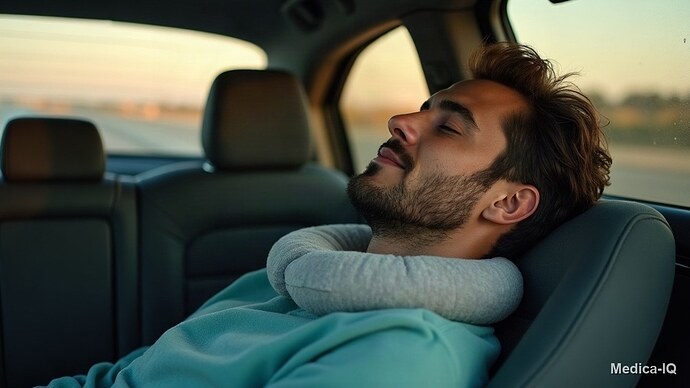 وێنە: خەوتن لە ئۆتۆمبێل بە سەلامەتی