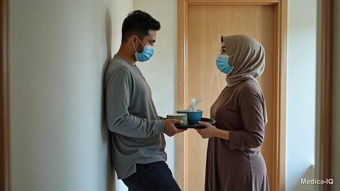 وێنە: ڕێنمایی کەرەنتینی ماڵەوە
