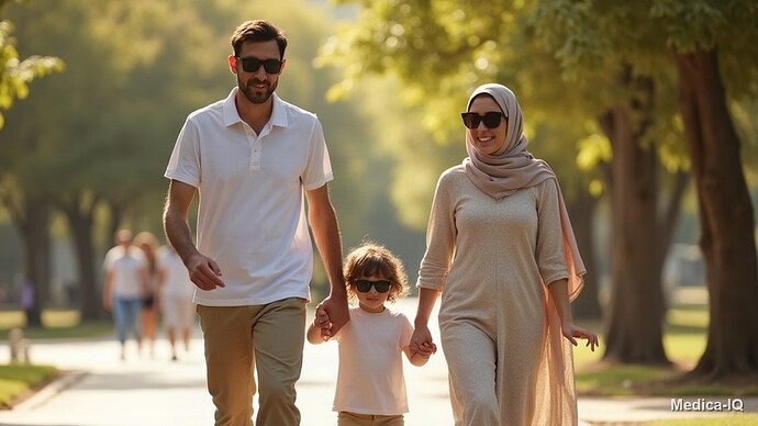 صورة توضيحية: الحفاظ على العين في الصيف