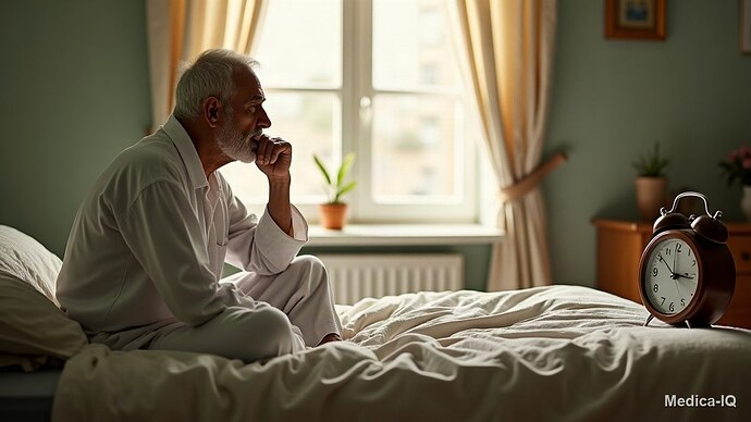 Illustration: Insomnia in Seniors