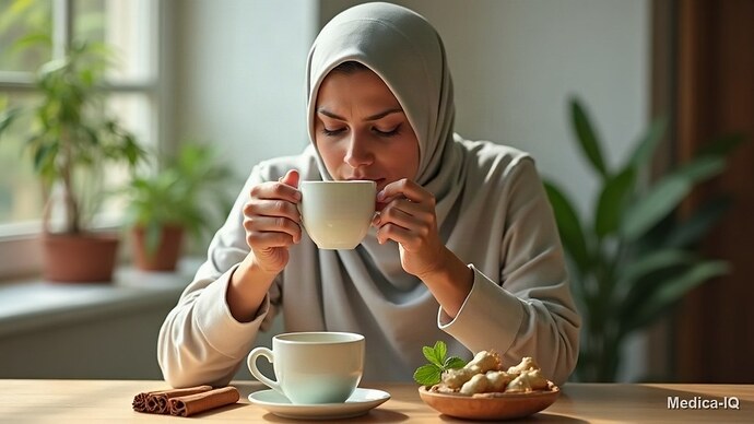 صورة توضيحية: عسر الهضم بالأعشاب