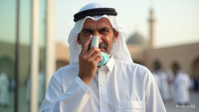 Illustration: Asthma tips for Hajj