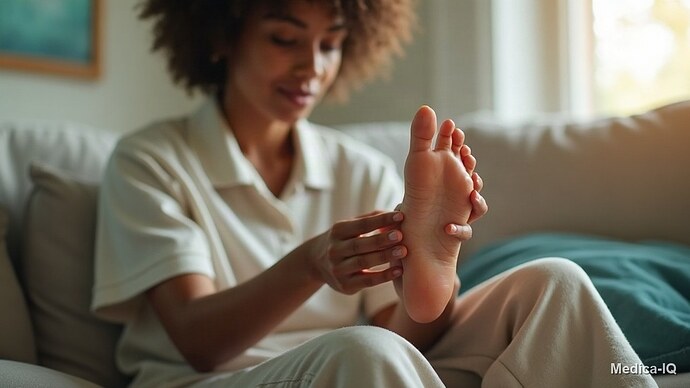 Illustration: foot blisters