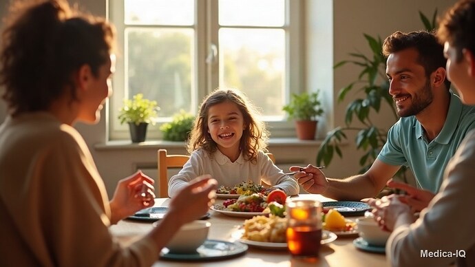 Görsel: Aile yemeklerinin astıma etkisi