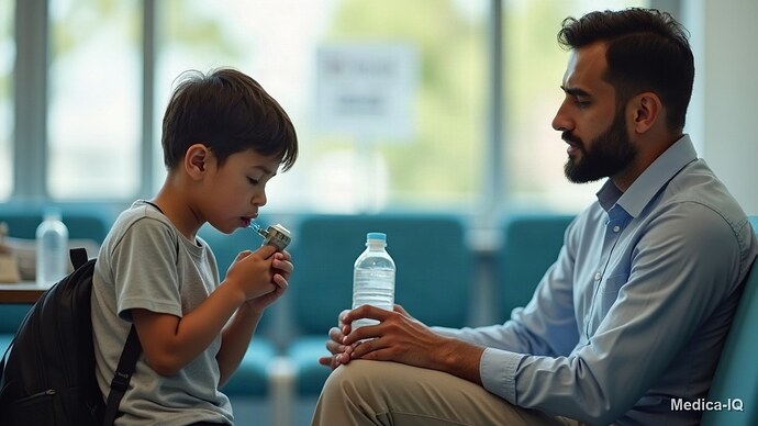وێنە: چارەسەری هەناسەتەنگی منداڵان