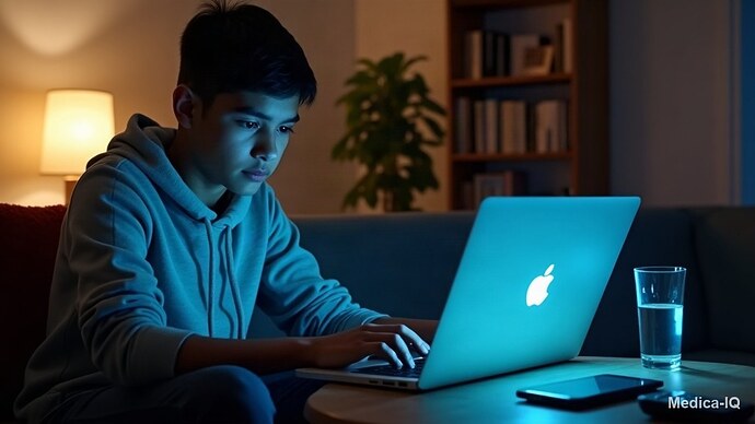 Illustration: dangers of online porn