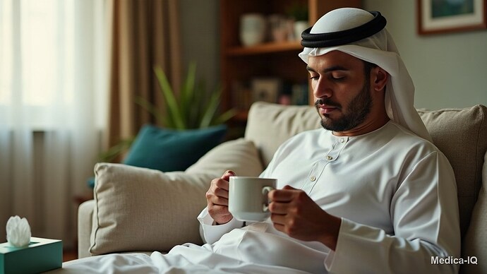 صورة توضيحية: سيلان الانف