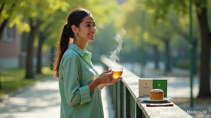 Illustration: green tea for women