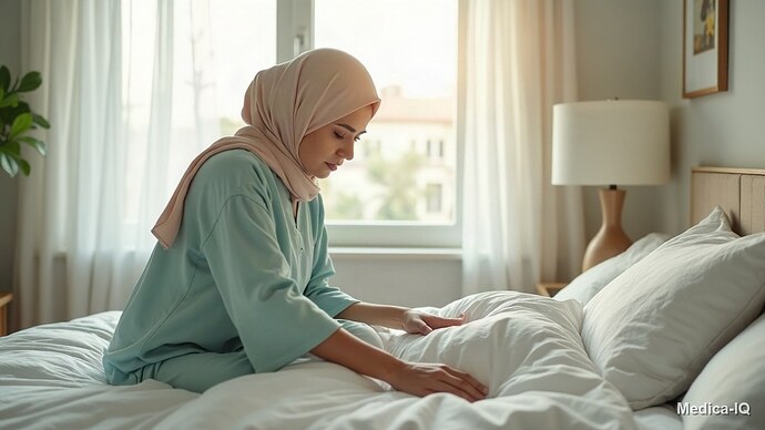 وێنە: پیسی کێک لە جێخەو