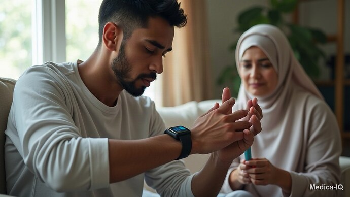 Illustration: Saudi student invents asthma watch